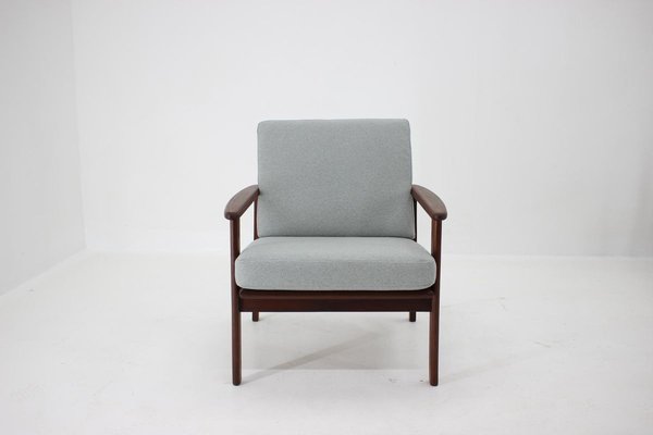 Danish Beech Armchair, 1960s-TZ-838898