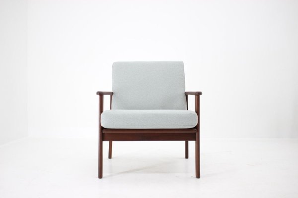 Danish Beech Armchair, 1960s-TZ-838898