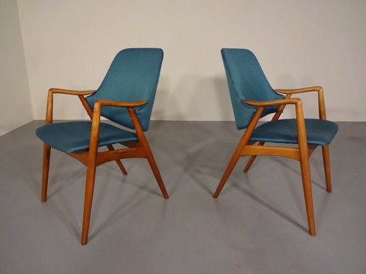 Danish Beech Armchairs, 1960s, Set of 2-RDW-618174