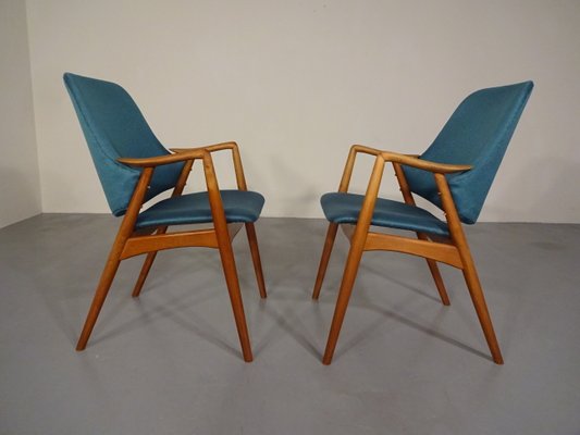 Danish Beech Armchairs, 1960s, Set of 2-RDW-618174