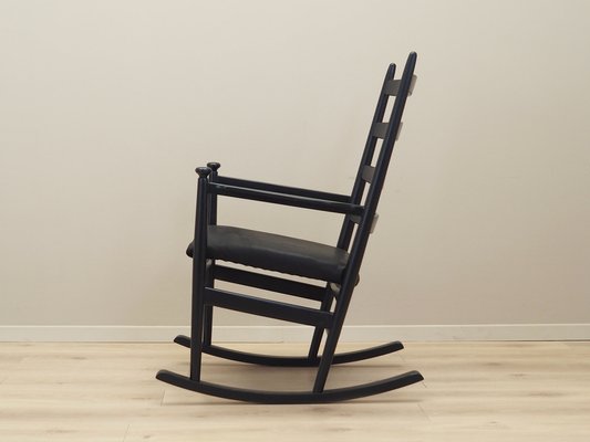 Danish Beech Rocking Chair, 1970s-VND-1790320