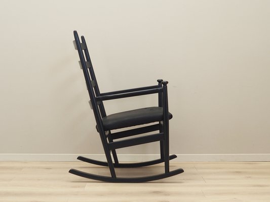 Danish Beech Rocking Chair, 1970s-VND-1790320