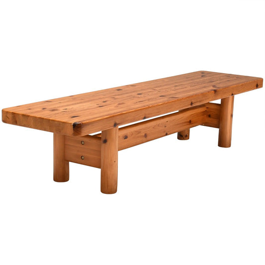 Danish Bench in Pine Wood by Rainer Daumiller for Hirtshals Sawmill