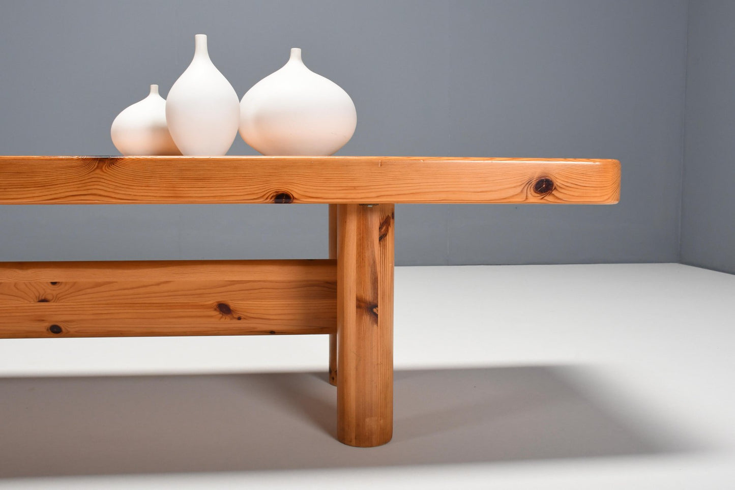 Danish Bench in Pine Wood by Rainer Daumiller for Hirtshals Sawmill