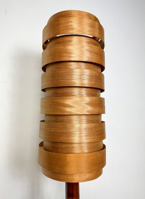 Danish Bent Teakwood Floor Lamp, 1960s-XCQ-1744358