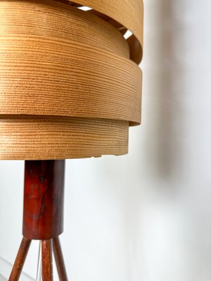 Danish Bent Teakwood Floor Lamp, 1960s-XCQ-1744358