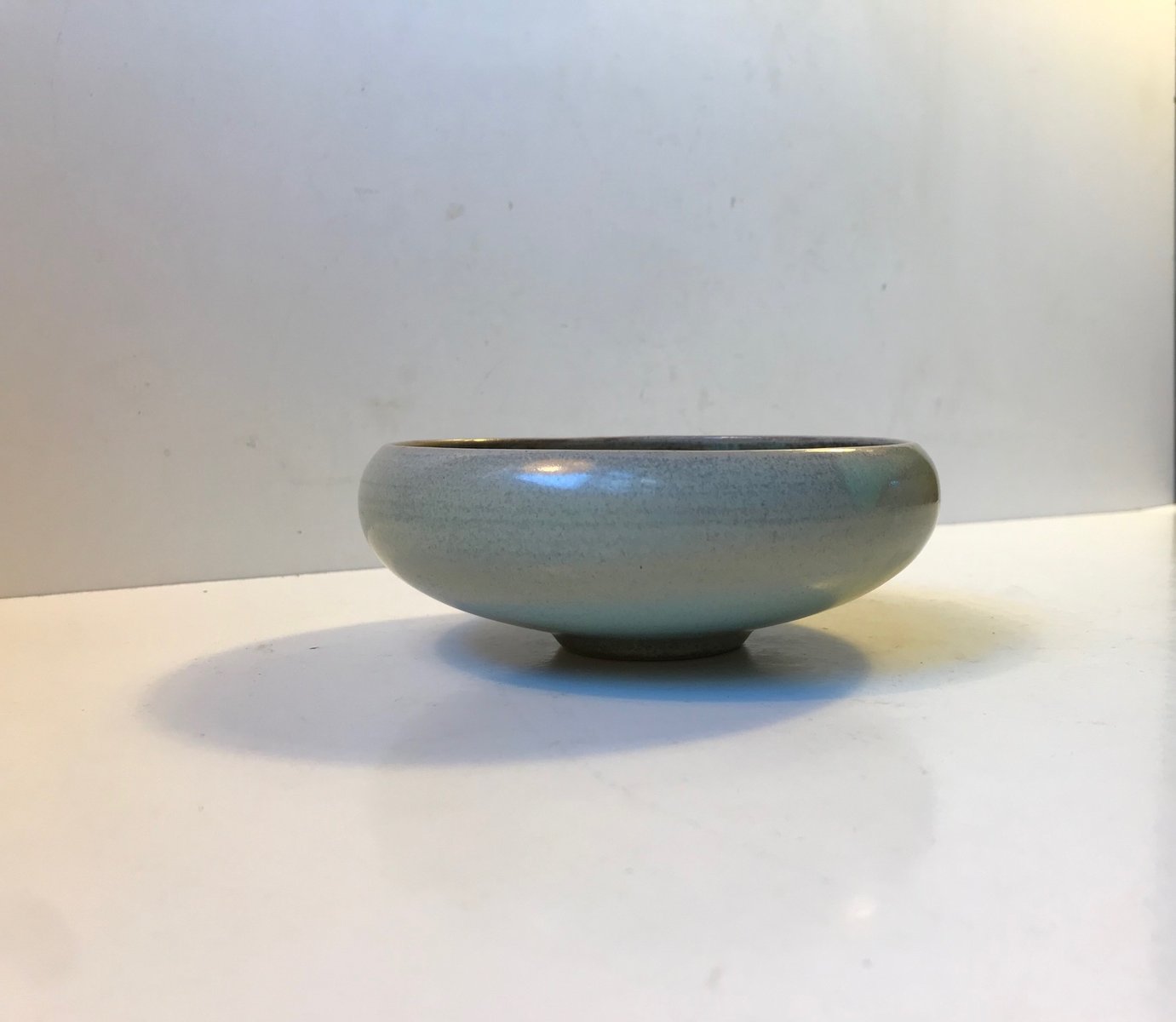 Danish Bowl with Crystalline Glaze by Einar Johansen, 1960s