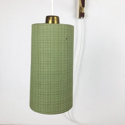 Danish Brass and Teak Wall Light, Denmark, 1960s-QZ-1149908