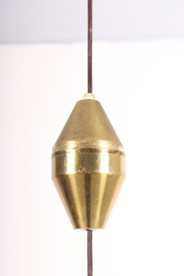 Danish Brass Pendant by Fritz Schlegel for Lyfa, 1960s-FK-1413866