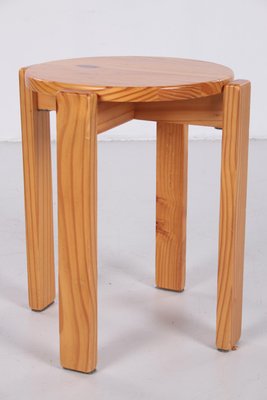 Danish Brutalist Side Stool-EZZ-938453