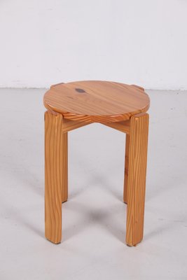 Danish Brutalist Side Stool-EZZ-938453