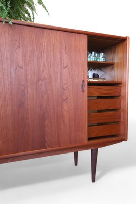 Danish Cabinet in Teak with Bar and Sliding Doors, 1960s-BPJ-2021741