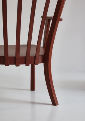 Danish Canada Armchairs in Stained Beech by Fritz Hansen, Set of 2, 1940s-WRF-1225884