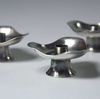 Danish Candle Holders from HOH, 1960s, Set of 6-GIW-566306