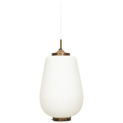 Danish Ceiling Lamp by Bent Karlby for Lyfa, 1950s-SC-740306