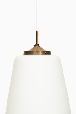 Danish Ceiling Lamp by Bent Karlby for Lyfa, 1950s-SC-740306