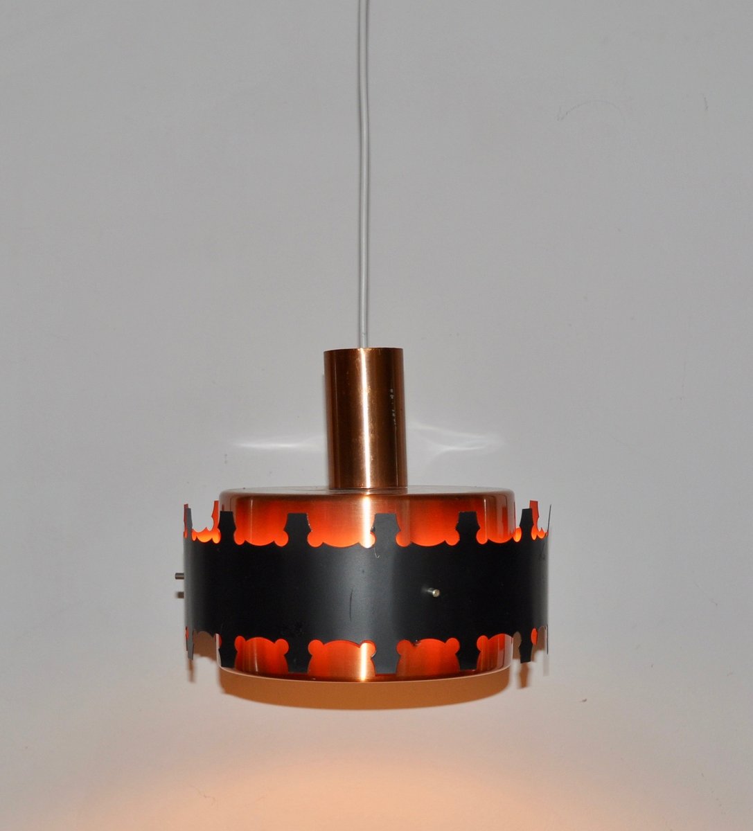 Danish Ceiling Lamp by Werner Schou for Colonell Elektro, 1960s