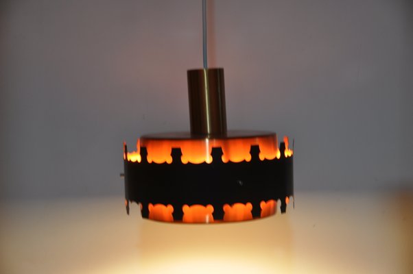 Danish Ceiling Lamp by Werner Schou for Colonell Elektro, 1960s-ROJ-1313906