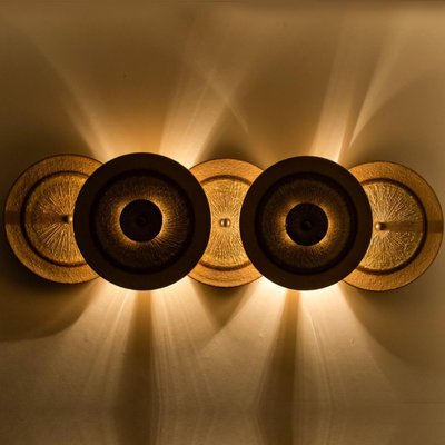 Danish Ceramic Discs Wall Light from Soholm, 1970-VDW-2026342