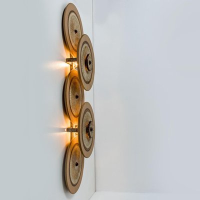 Danish Ceramic Discs Wall Light from Soholm, 1970-VDW-2026342