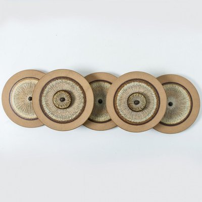 Danish Ceramic Discs Wall Light from Soholm, 1970-VDW-2026342