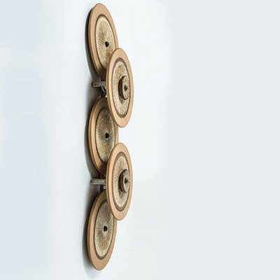 Danish Ceramic Discs Wall Light from Soholm, 1970-VDW-2026342