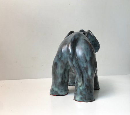 Danish Ceramic Elephant from Michael Andersen & Son, 1970s-LCR-735774