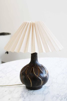 Danish Ceramic Pottery Lamp by Ole Bjørn Krüger, Denmark, 1960s-FJP-1799897