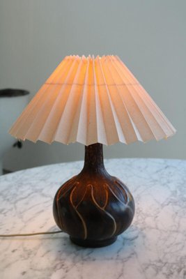 Danish Ceramic Pottery Lamp by Ole Bjørn Krüger, Denmark, 1960s-FJP-1799897