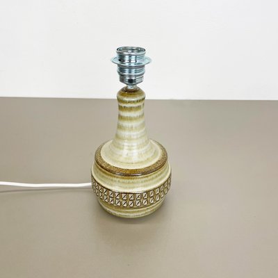 Danish Ceramic Studio Pottery Table Light Base by Joseph Simon for Soholm, 1970s-QZ-1143227