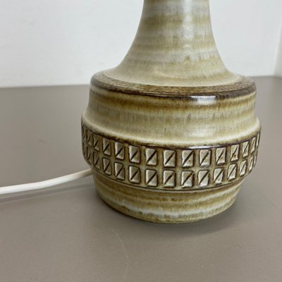 Danish Ceramic Studio Pottery Table Light Base by Joseph Simon for Soholm, 1970s-QZ-1143227