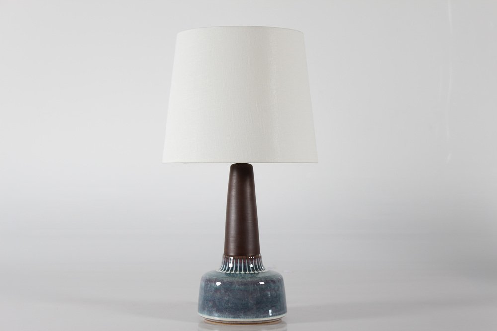 Danish Ceramic Table Lamp by Einar Johansen for Søholm, 1960s