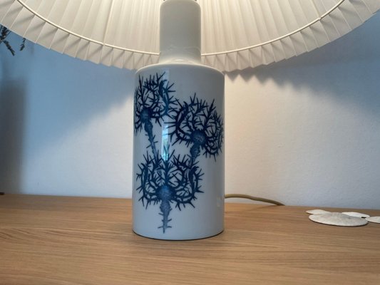 Danish Ceramic Table Lamp by Fog & Morup for Royal Copenhagen, 1960s-WSA-976147