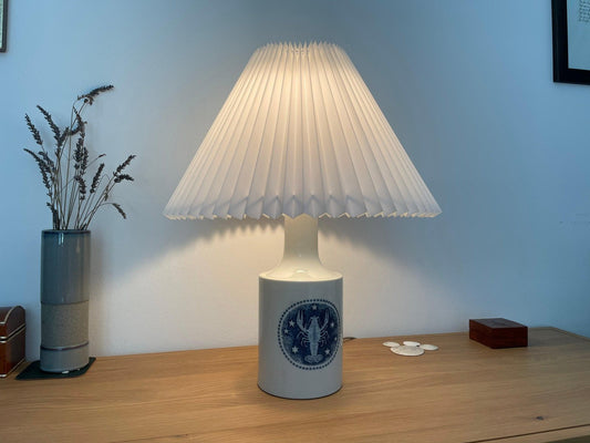 Danish Ceramic Table Lamp by Fog & Morup for Royal Copenhagen, 1970s