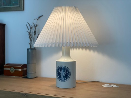 Danish Ceramic Table Lamp by Fog & Morup for Royal Copenhagen, 1970s-WSA-976148