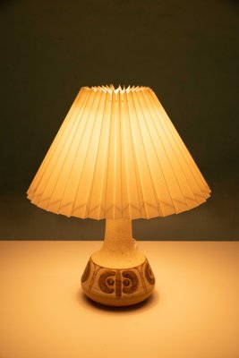 Danish Ceramic Table Lamp from Søholm, 1960s-HGA-1233473