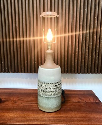 Danish Ceramic Table Lamp from Søholm Stoneware, 1960s-JP-766597