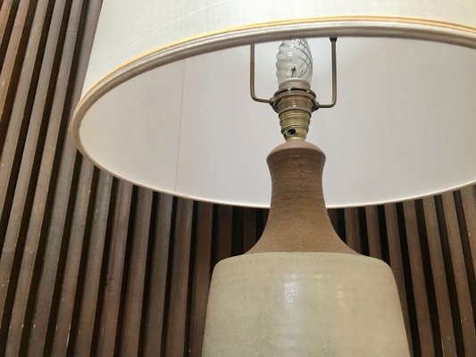 Danish Ceramic Table Lamp from Søholm Stoneware, 1960s-JP-766597