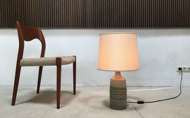 Danish Ceramic Table Lamp from Søholm Stoneware, 1960s-JP-766597