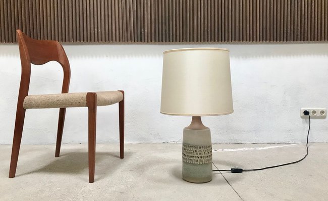 Danish Ceramic Table Lamp from Søholm Stoneware, 1960s-JP-766597