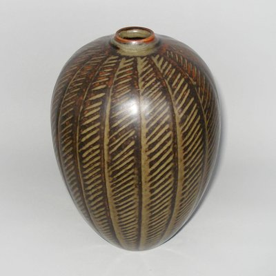 Danish Ceramic Vase by Gerd Bogelund for Royal Copenhagen, 1950s-YGE-590329