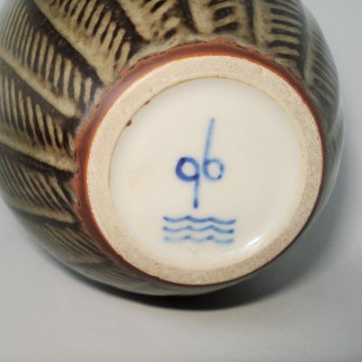 Danish Ceramic Vase by Gerd Bogelund for Royal Copenhagen, 1950s-YGE-590329