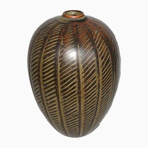 Danish Ceramic Vase by Gerd Bogelund for Royal Copenhagen, 1950s-YGE-590329