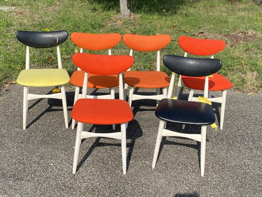 Danish Chairs, 1950s, Set of 6-YNQ-1426178