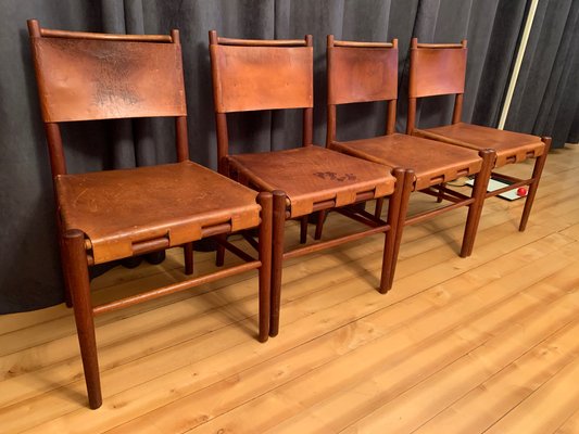 Danish Chairs, 1960s, Set of 4-RTR-1156284