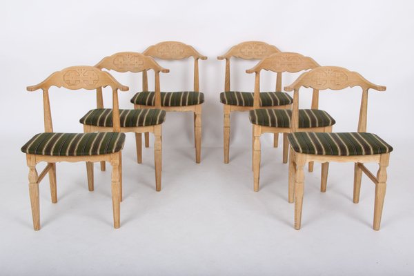 Danish Chairs by Henning Kjærnulf, 1950s, Set of 6-DQ-1363884