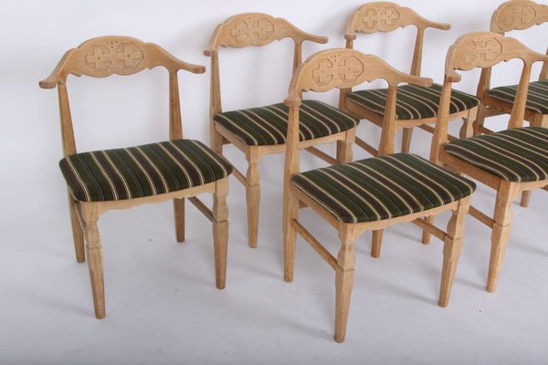 Danish Chairs by Henning Kjærnulf, 1950s, Set of 6-DQ-1363884