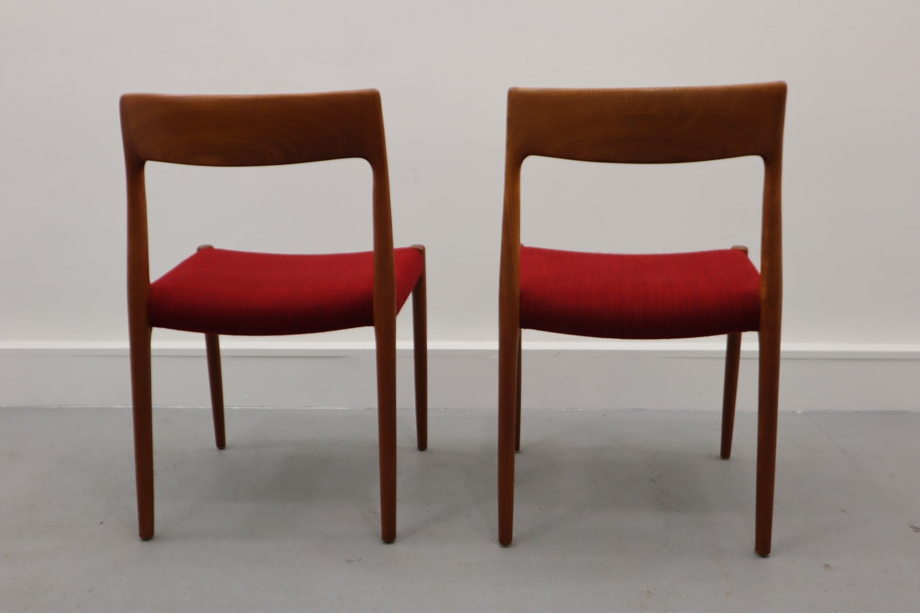 Danish Chairs by Niels Møller for J. L. Møllers, 1960s, Set of 2