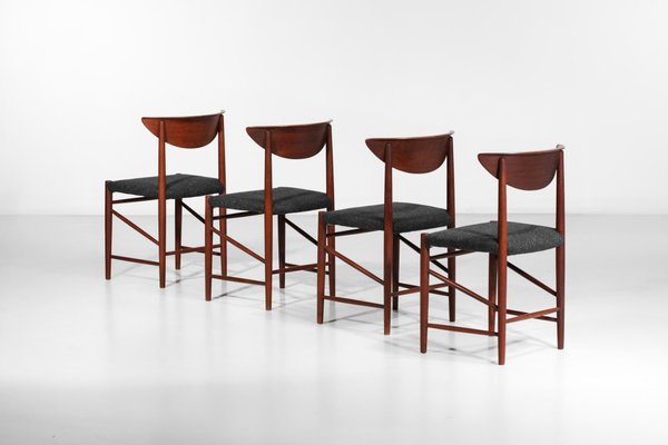 Danish Chairs by Peter Hvidt and Orla Mølgaard Nielsen, Set of 4-YU-1312237