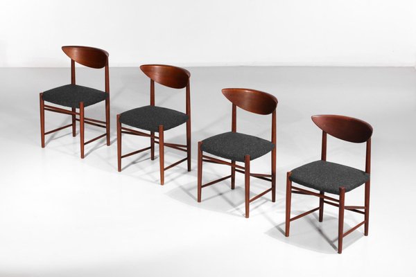 Danish Chairs by Peter Hvidt and Orla Mølgaard Nielsen, Set of 4-YU-1312237